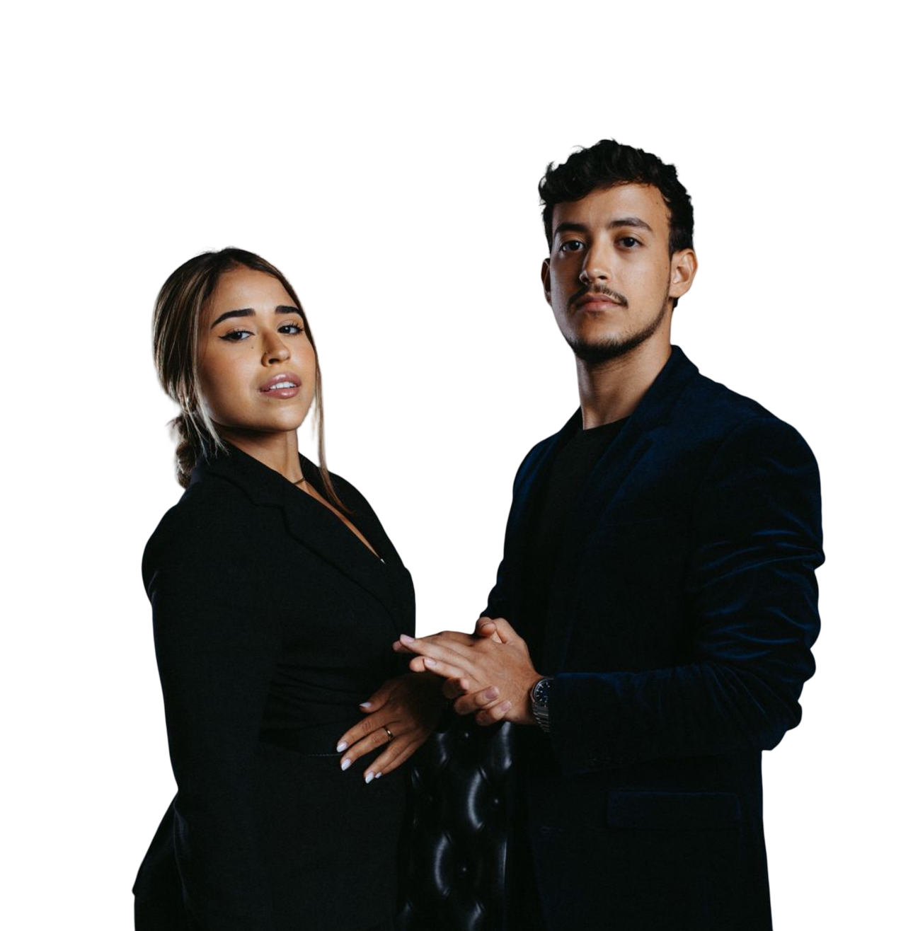 Aline Rocha e Gabriel Menezes